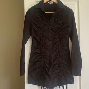 Revolve superdown  Black Long Sleeve Romper S